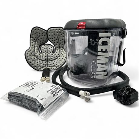 DonJoy IceMan CLEAR³ Cold Therapy System (w/ Pad & Straps)