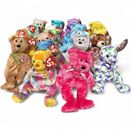 Mixed Lot of Ty Beanie Babies