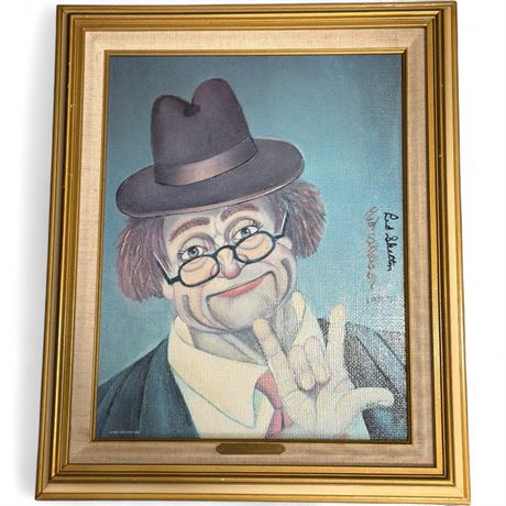 Red Skelton "I Love You" Limited Edition Canvas Reproduction 1949/5000