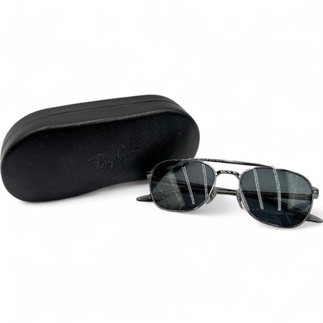 Ray-Ban RB6485 3123 Gunmetal Double-Bridge Frames (55-19 145) w/ Case