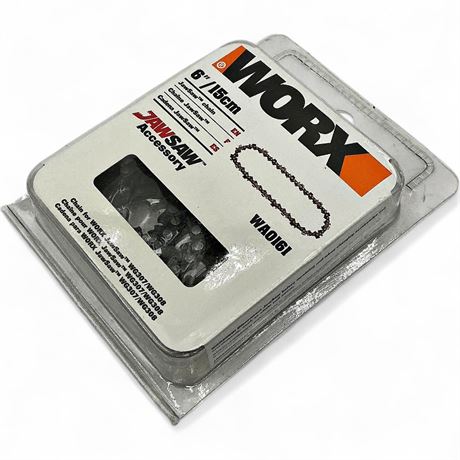 WORX WA0161 6" JawSaw Replacement Chain New In Box