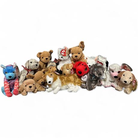 Ty Beanie Babies Dog Collection