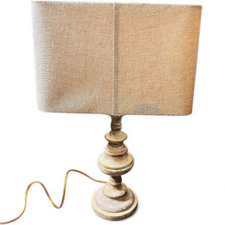 Rustic Farmhouse Style Table Lamp