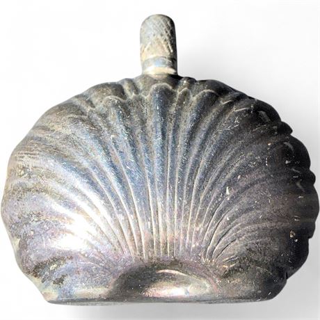 Vintage Sterling Silver Shell-Form Scent Bottle