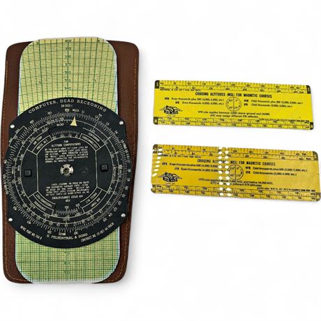 WWII Era G. Felsenthal & Sons AN-5835-1 Dead Reckoning Flight...