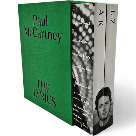 Paul McCartney: The Lyrics (2-Volume Hardcover Slipcase Set)
