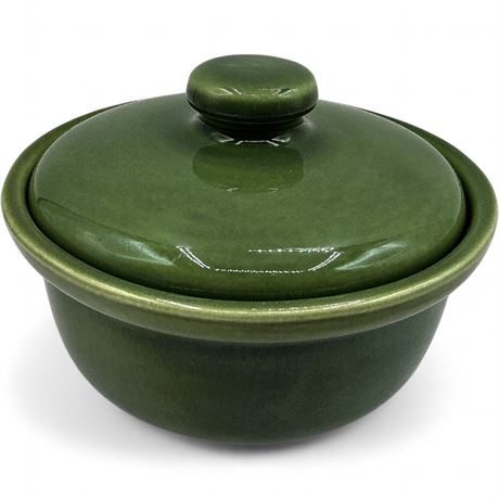 Vintage Bauer Pottery Covered Casserole Dish
