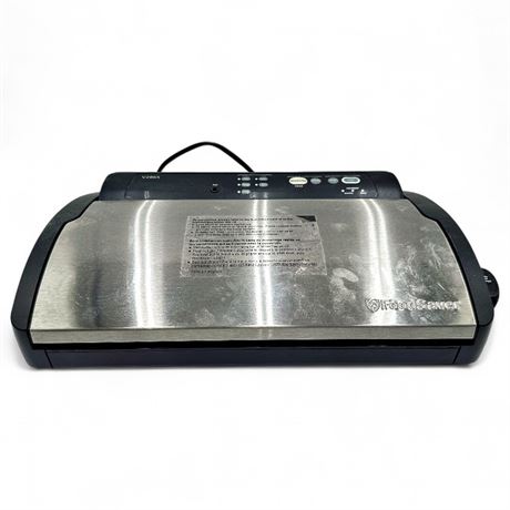 FoodSaver Vertical Flip Stainless Steel Vacuum Sealer V2865