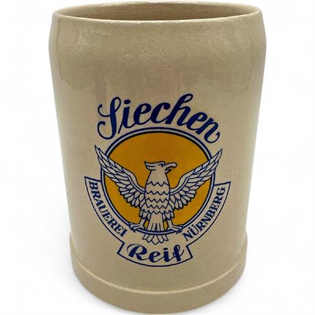 Vintage Siechen Brauerei Reif Nürnberg Stoneware Mug