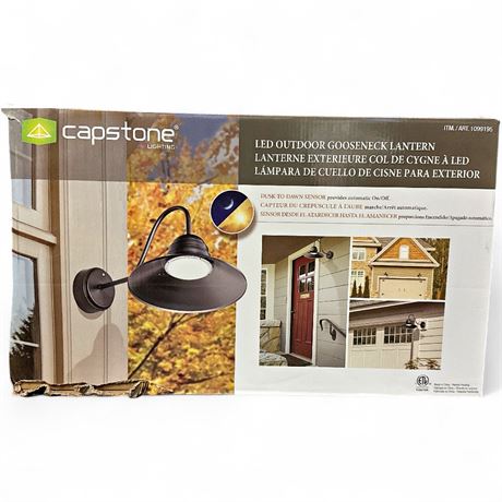 Capstone Lighting LED Outdoor Gooseneck Lantern (ITM/ART 1099195)