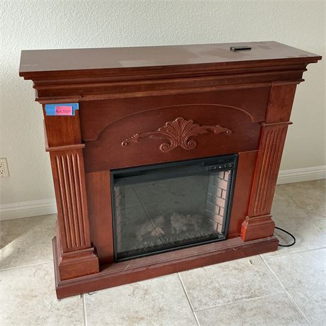 Southern Enterprises Electric Fireplace Mantel (EF20-23) with Remote Control