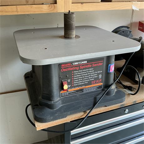 Sears Craftsman Oscillating Spindle Sander Model 113.225906