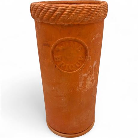 Terracotta "Wine Brique" Cooler With Coaster