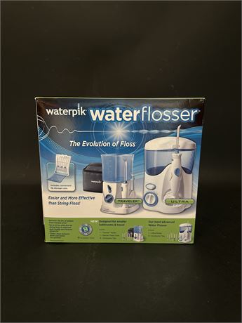 Waterpik Waterflosser Ultra And Waterpik Traveler Flosser Combo Pack