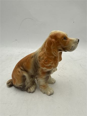 Vintage Ceramic Cocker Spaniel Dog Figurine By Erich Stauffer