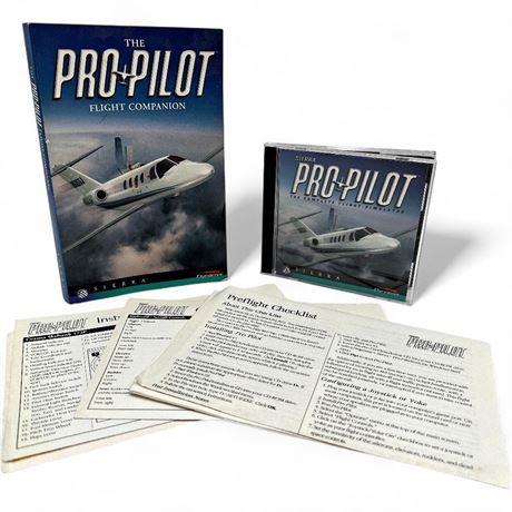 Sierra Pro Pilot Flight Simulator PC Game
