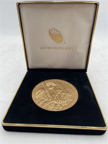 Replica Of The Nisei Soldiers Of World War II Congressional Gold Meda