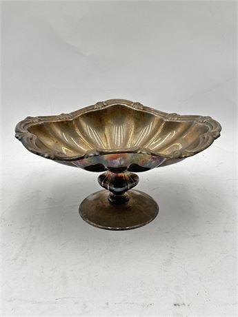 Vintage Silver-Plated Reed & Barton 162 Footed Bowl