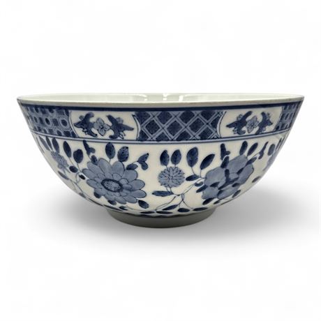 Blue And White Decorative Porcelain Bowl