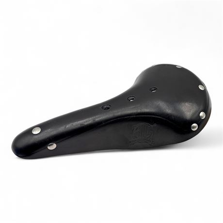 Selle Anatomica Black Leather Bicycle Saddle