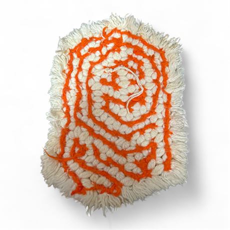 Small Handmade Tufted Bath Mat