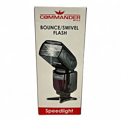 Commander Optics Bounce/Swivel Flash Speedlight