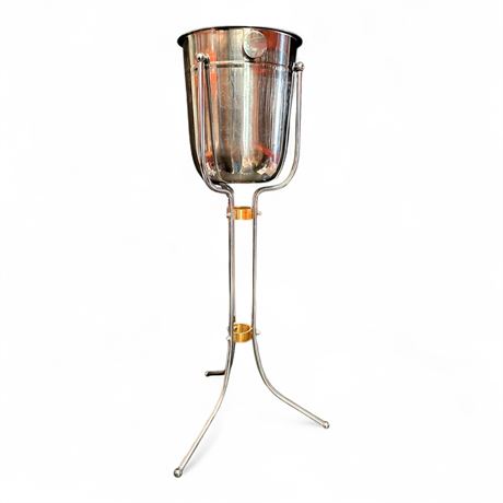 Stainless Steel Champagne/Wine Bucket With Stand