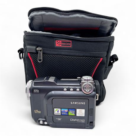 Samsung SC-D6040 MiniDV Digital Camcorder with Case