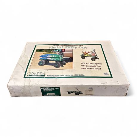 Astonica Flatbed Utility Cart