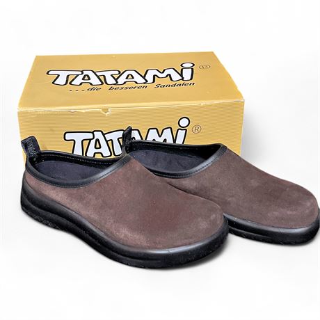 Pair Of Tatami By Birkenstock Clogs