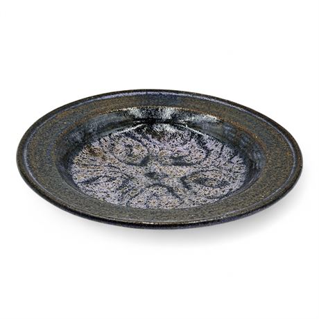 Handmade Crystalline Glaze Ceramic Plate