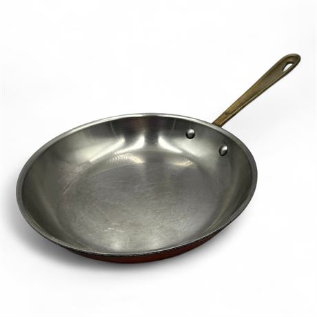 Cop R Chef Stainless Steel & Copper Frying Pan Skillet