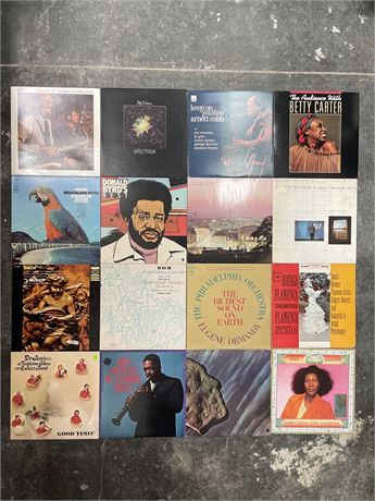 Lot of 16 Jazz & Classical Vinyl Record Albums Betty Carter Coltrane