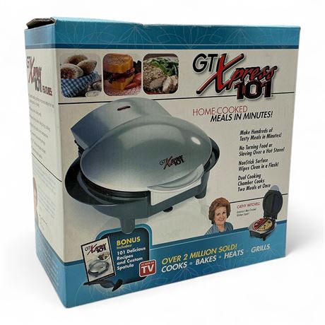 GT Xpress 101 Compact Countertop Indoor Grill