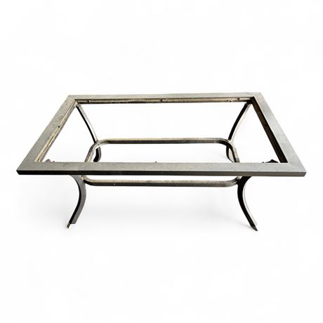 Rectangular Metal Table Frame For Outdoor Patio/Garden