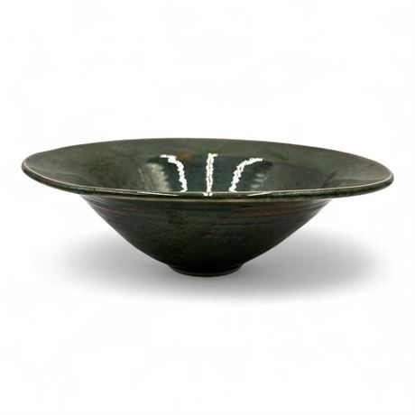 Modern Abstract Studio Form Art Pottery Bowl