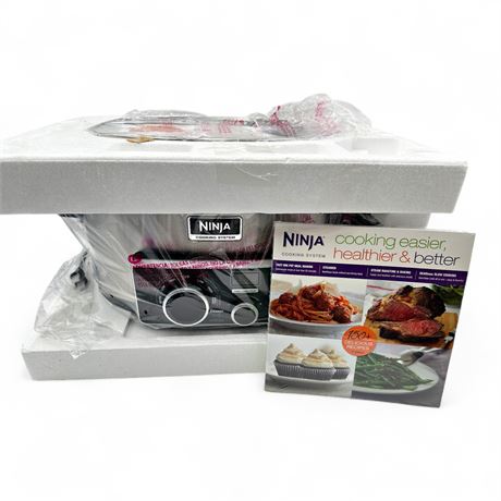 Ninja 4-In-1 Cooking System Model MC900QSS 15.