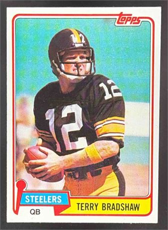 1981 Topps Terry Bradshaw #375 Steelers