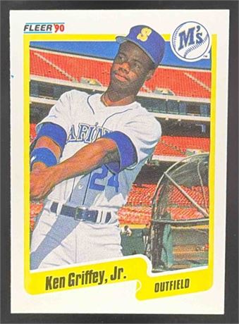 1990 Fleer #513 Ken Griffey, Jr. Mariners
