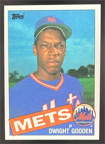 1985 Topps Dwight Gooden #620 Rookie Mets