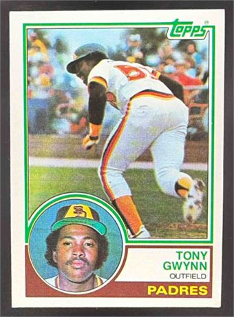 1983 Topps Tony Gwynn #482 Rookie Padres