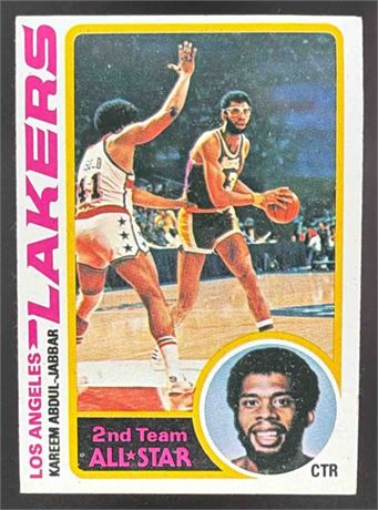 1978-79 Topps Kareem Abdul-Jabbar #110 All-Star Lakers