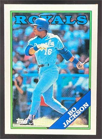 1988 Topps Bo Jackson #750 Royals