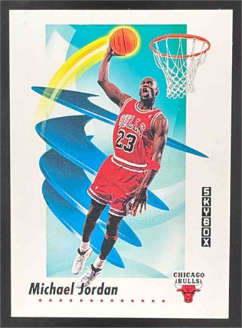 1991-92 Skybox #39 Michael Jordan Bulls
