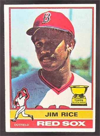 1976 Topps #340 Jim Rice Super Rookie All-Star Red Sox