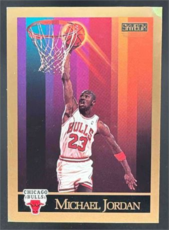 1990-91 Skybox Michael Jordan #41 Bulls