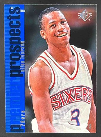 1996 Upper Deck SP #141 Allen Iverson Insert Rookie