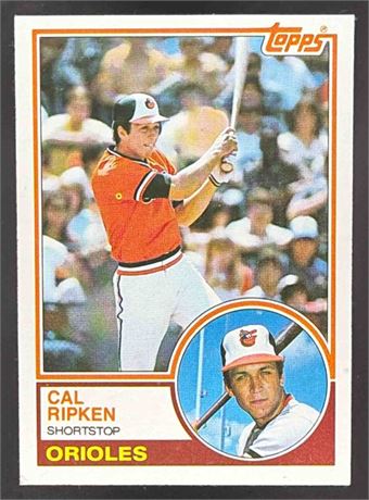 1983 Topps Cal Ripken #163 Orioles