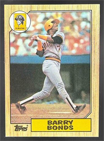 1987 Topps Barry Bonds #320 Rookie Pirates