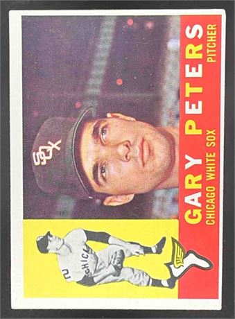 1960 Topps Gary Peters #407 Nice